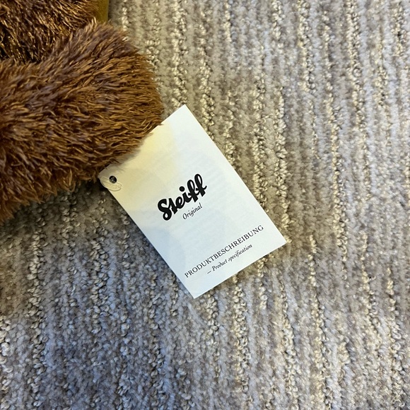Steiff “Urs” teddy bear plush, new with tag - Picture 5 of 5